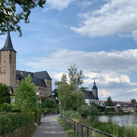 Ferienwohnung Am Schloss Rochlitz Dış mekan fotoğraf