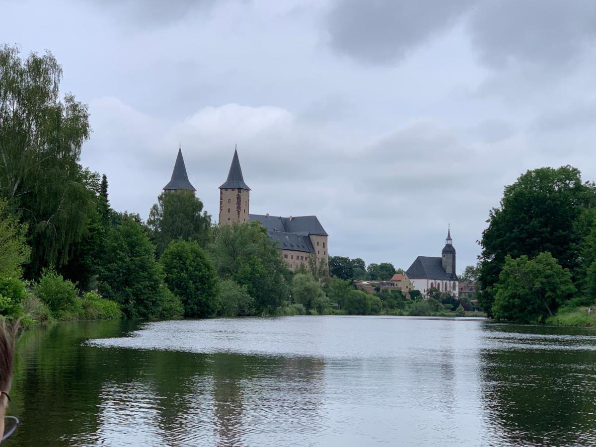 Ferienwohnung Am Schloss Rochlitz Dış mekan fotoğraf