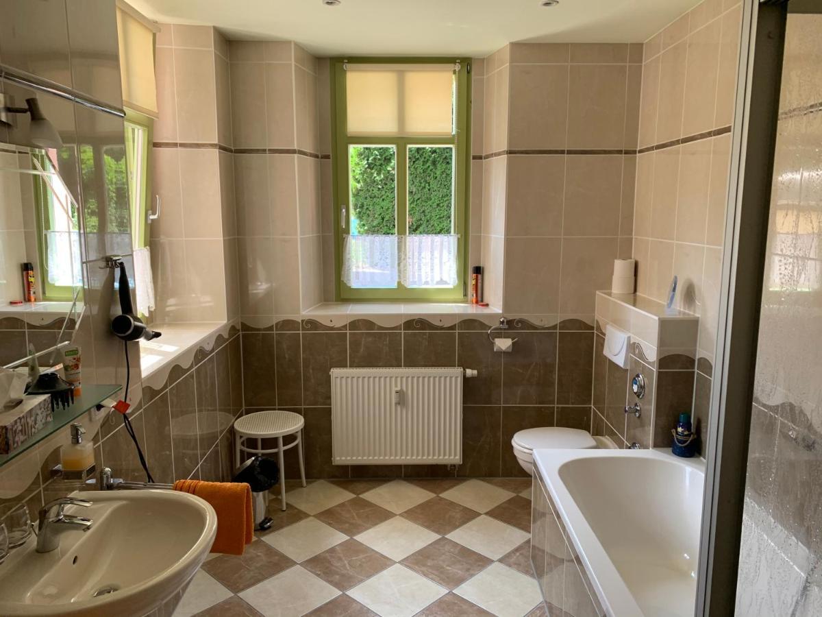 Ferienwohnung Am Schloss Rochlitz Dış mekan fotoğraf