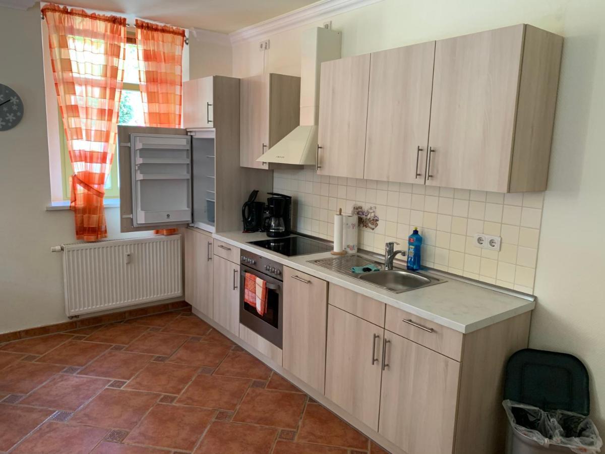 Ferienwohnung Am Schloss Rochlitz Dış mekan fotoğraf
